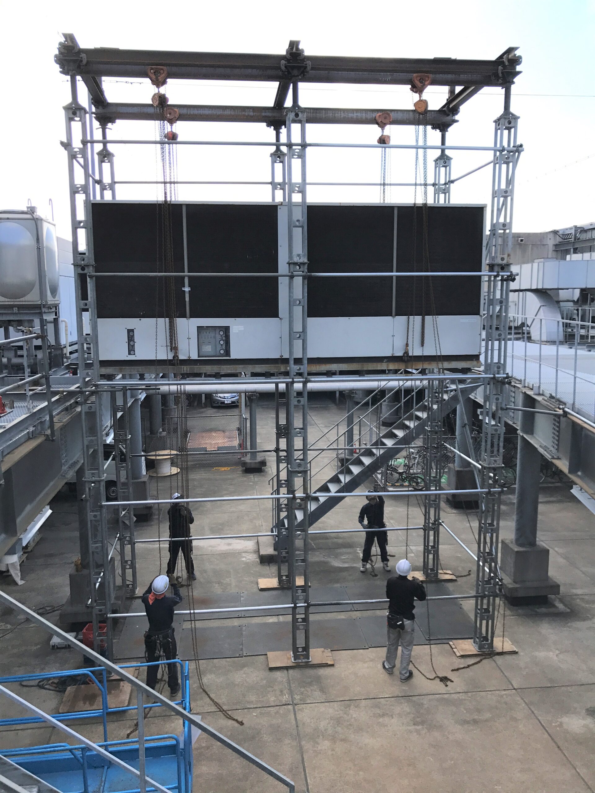 ヒートポンプチラー更新