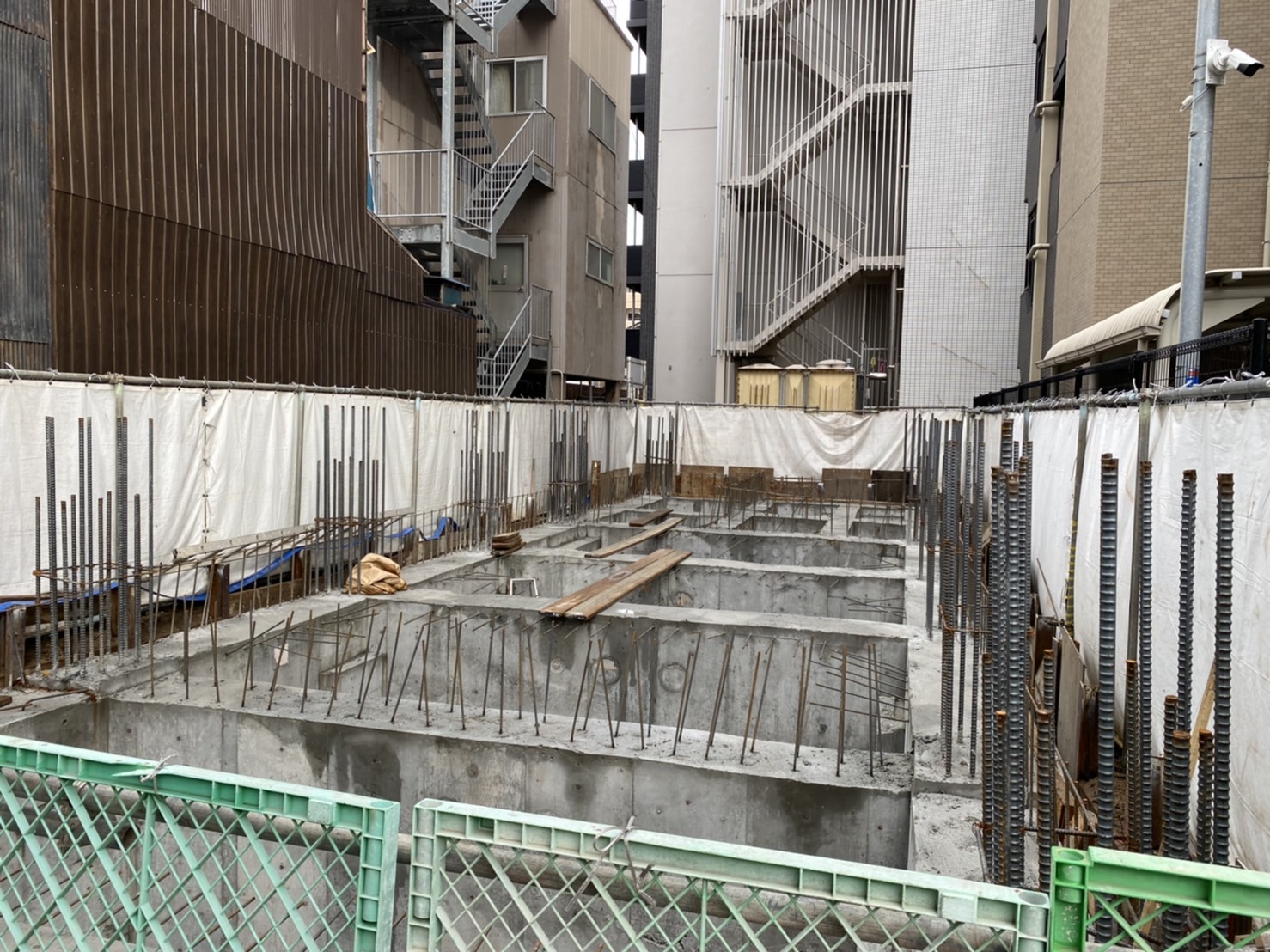 社屋　基礎埋め戻し